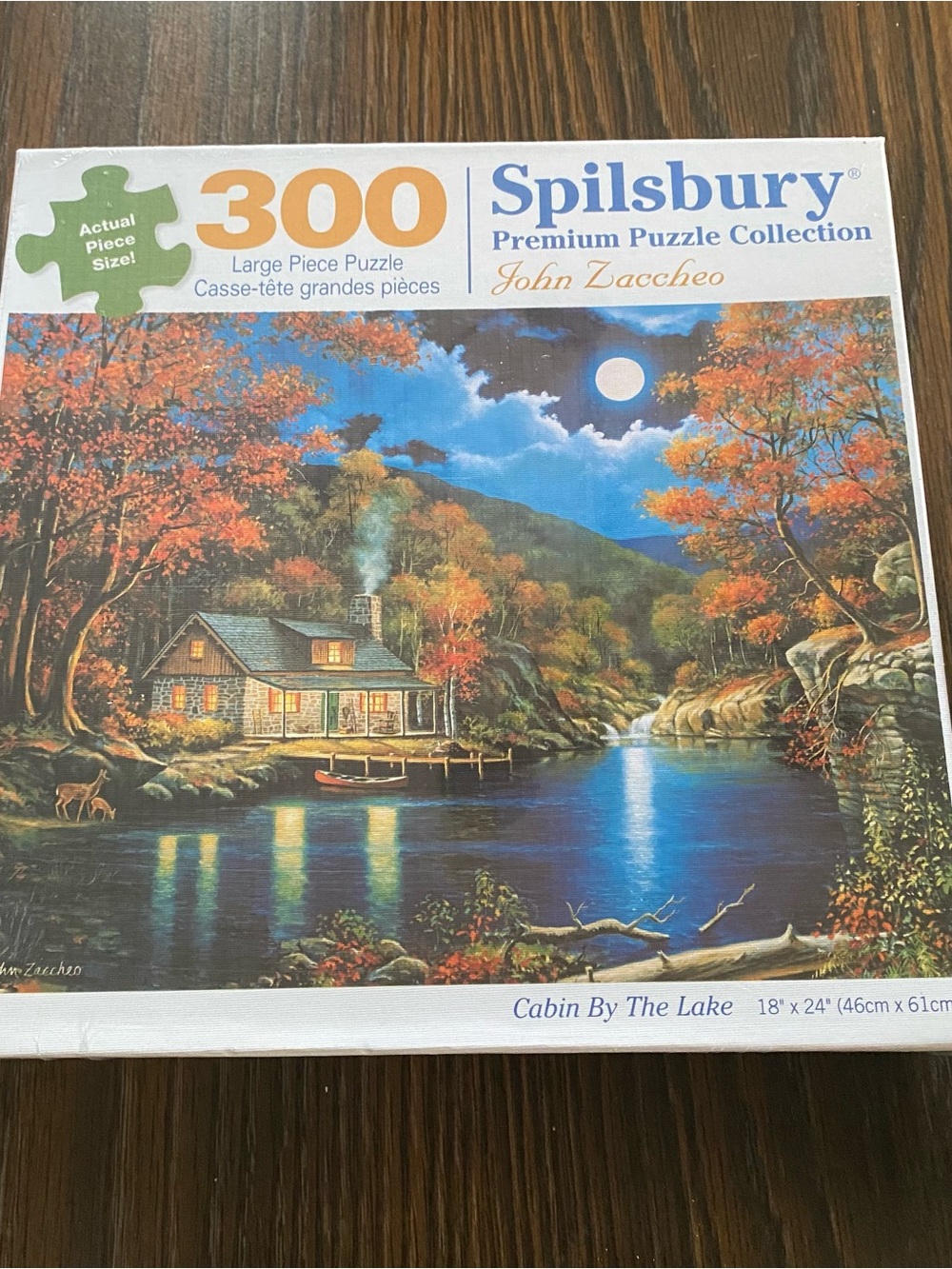 New Spilsbury Cabin by the Lake 300 Ct Puzzle